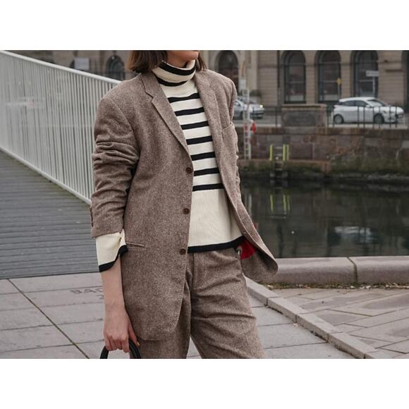 ChicWish Striped Knit Button neck Sweater 3X /4X - Picture 13 of 13